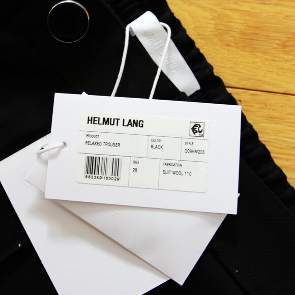 BNWT SS25 HELMUT LANG RELAXED TROUSER PANTS 28 - Picture 9 of 13